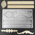 Silicone Vintage Clock & Mixed Borders Mould