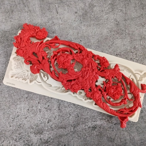 Silicone Brooch Lace Mould