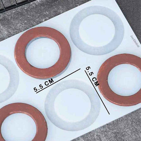 Silicone Round Garnishing Mould