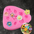 Silicone Tiny Flower Leaf Mould - 9 Cavity