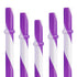 Plastic Straw Pipe - Purple