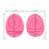 Silicone Leaf Impression Mould - 3D Effect