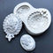 Silicone Face And Flower Mirror Mould