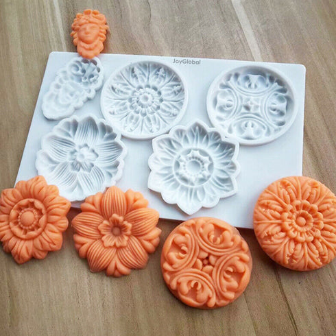 Silicone Vintage Brooch Mould