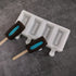 Silicone Ice Cream Popsicle Mould - 4 Cavity