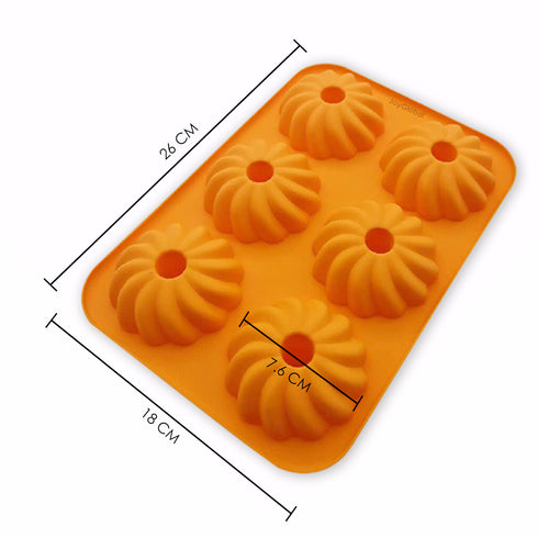 Silicone Flower Bundt Mould