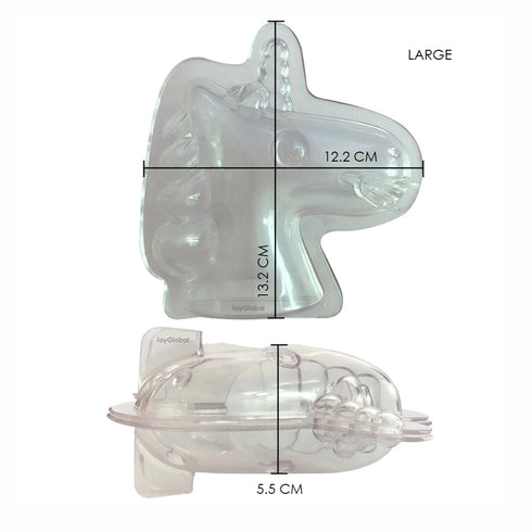 3D Unicorn Polycarbonate Chocolate Mould