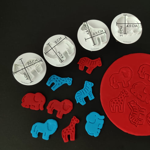 Mixed Animals Plunger Cutter