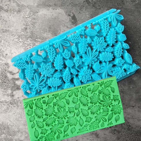 Food Grade Embosser - Leaves & Petals