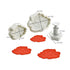 Rose Plunger Cutter Set for Cake Decoration & Baking