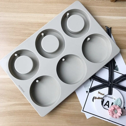Silicone Round Aromatherapy Diffuser Mould