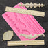 Silicone Vintage Clock & Mixed Borders Mould