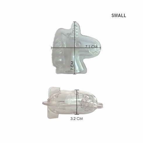 3D Unicorn Polycarbonate Chocolate Mould