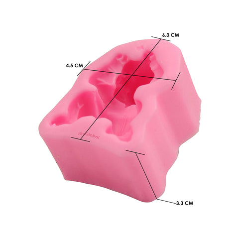 Silicone Small Sleeping Baby Mould
