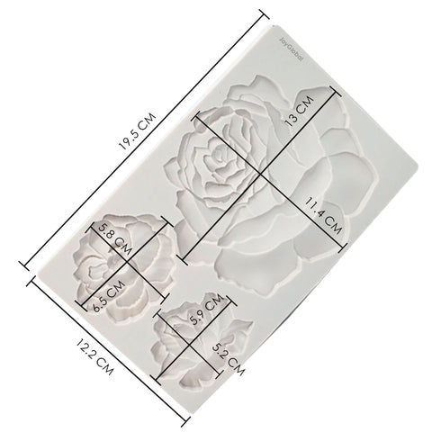 Silicone Etruscan Roses Mould