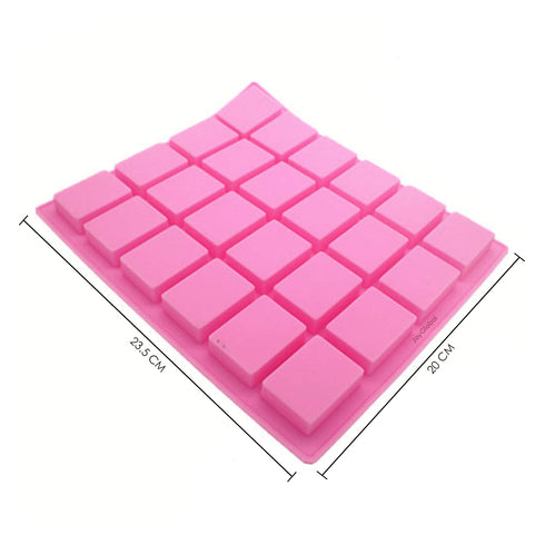 Silicone Rectangle Shape Mould - 15 Grams