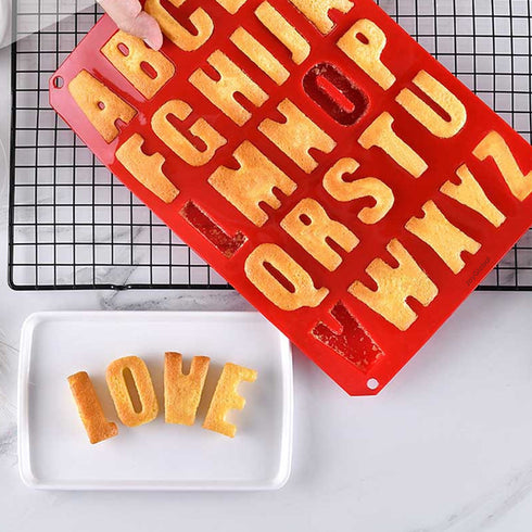 Silicone Alphabet Mould