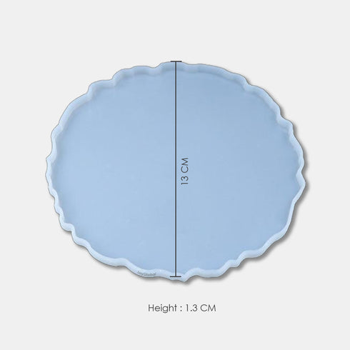 Silicone Resin Mould - Round Coaster Mould