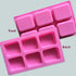 Silicone Rectangle Mould - Approx. 90 Grams