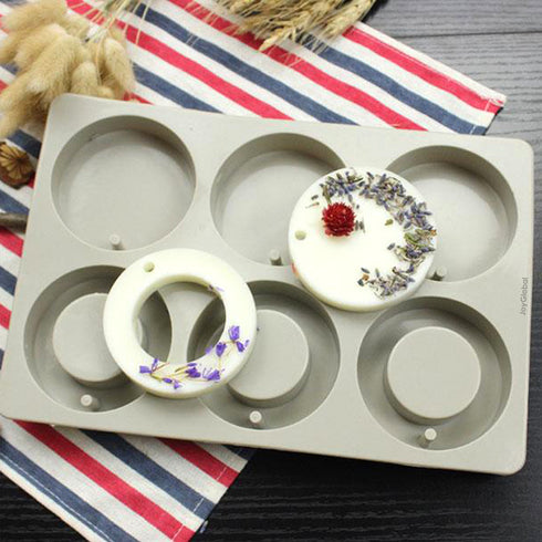 Silicone Round Aromatherapy Diffuser Mould