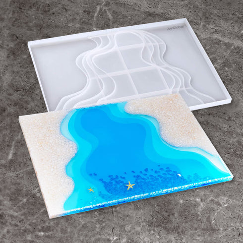 Silicone Ocean Landscape Resin Mould - High Quality