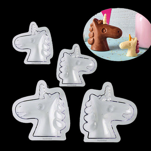 3D Unicorn Polycarbonate Chocolate Mould