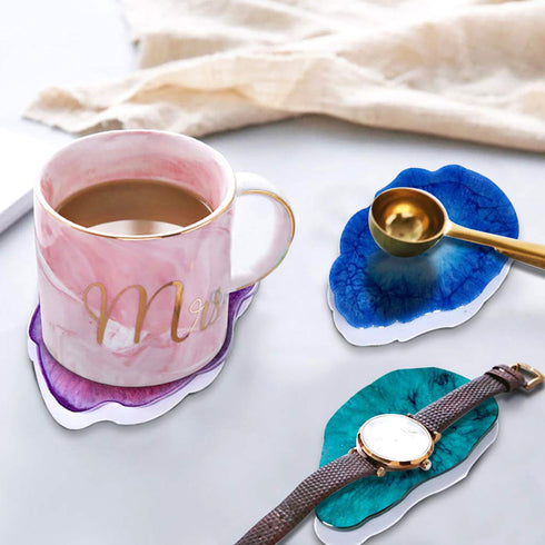 Silicone Mixed Coaster Resin Mould