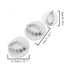 3 Piece/Set Holly Leaf Plunger Cutter