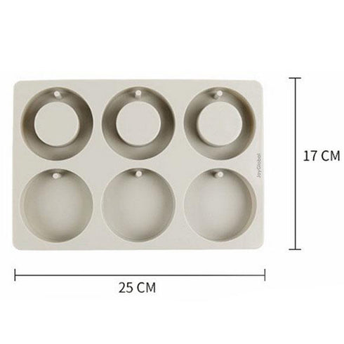 Silicone Round Aromatherapy Diffuser Mould