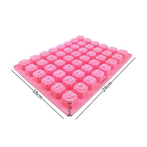 Silicone Alphabet Chocolate Mould