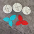 Big Size Rose Leaf Plunger Cutter - 3 Pieces