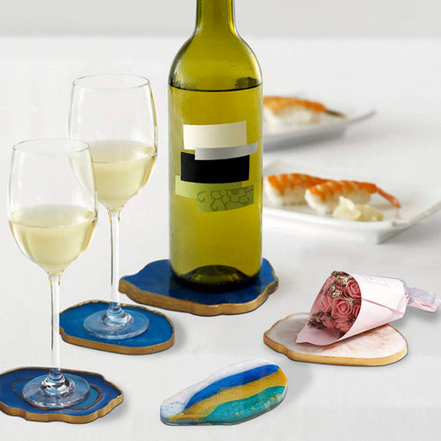 Silicone Mixed Coaster Resin Mould