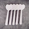White Wooden Heart Shape Hammer - Set of 5 Pieces