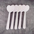 White Wooden Heart Shape Hammer - Set of 5 Pieces