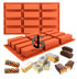 JoyGlobal 12 Cavity Rectangle Small Loaf Silicone Mould