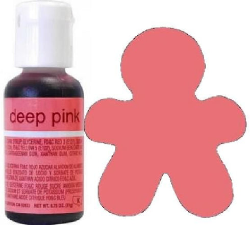 Chefmaster Gel Colour Food Colour - DEEP PINK