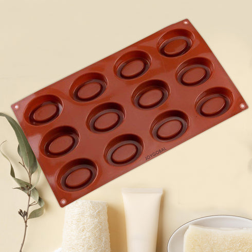 Oval Silicone Mould - 30 Grams