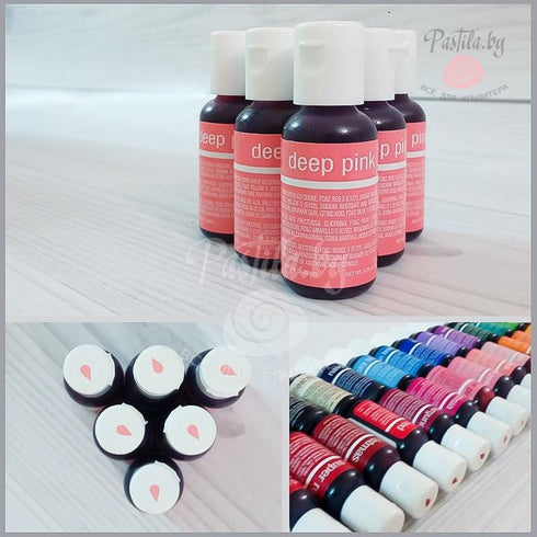 Chefmaster Gel Colour Food Colour - DEEP PINK