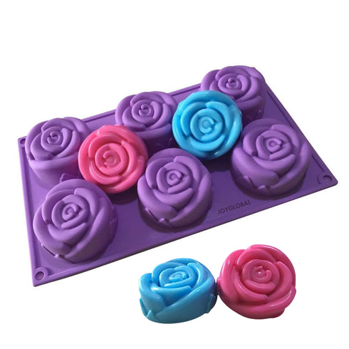 Silicone Rose Mould - 100 Grams