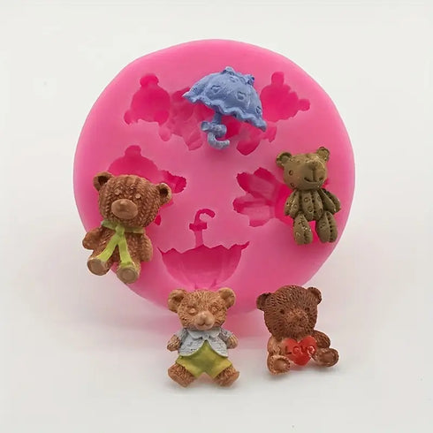 JoyGlobal Bear & Umbrella mold