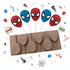 Spiderman Lollipop Silicone Mould - Design 2