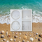 Silicone Wave Coaster Resin Mould