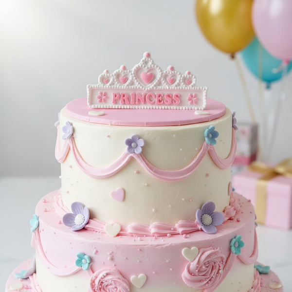 Silicone Princess Crown Mould