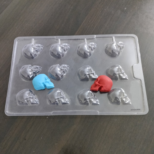 Halloween Skull Shape PVC Mould