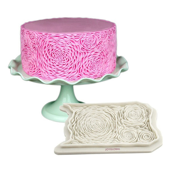 Silicone Rose Impression Mould - Style 2