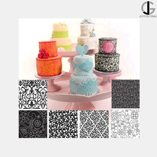 JoyGlobal 6 Different Designs Floral Texture Mat