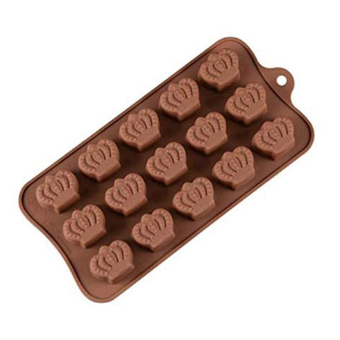 Silicone Crown Shape Mould - 15 Cavity
