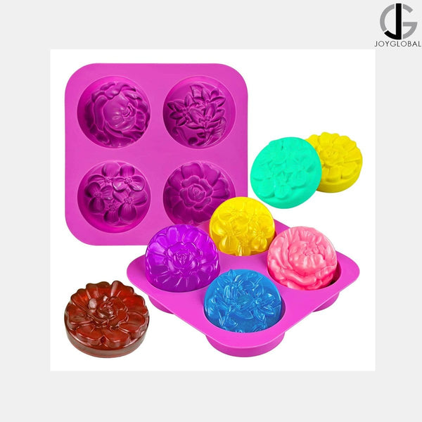 Silicone Different Flower Mould - Approximately 75 Grams
