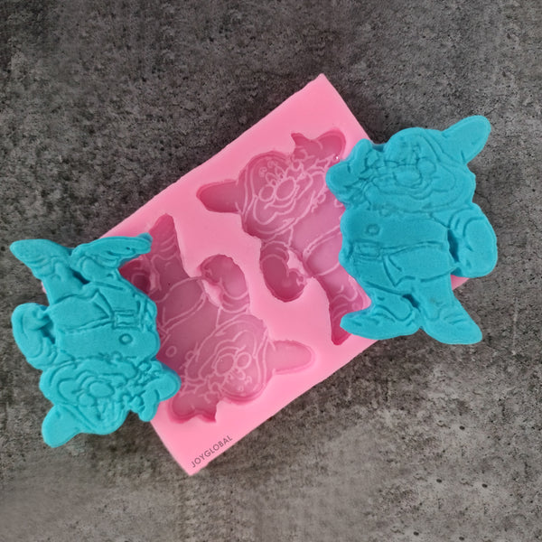 Silicone Sneezy Cartoon Mould