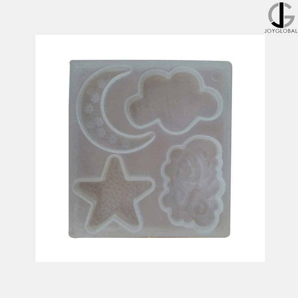JoyGlobal Star, Moon, Cloud Chocolate Mould